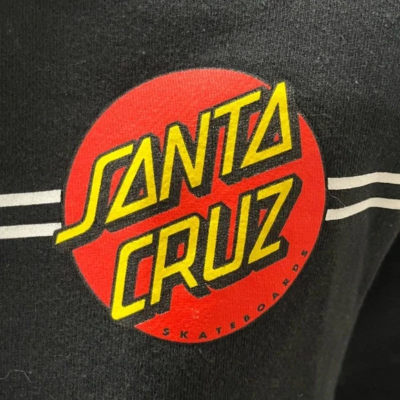 Classic Dot Santa Cruz Hoodie (small kids size) black - Picture 4 of 11